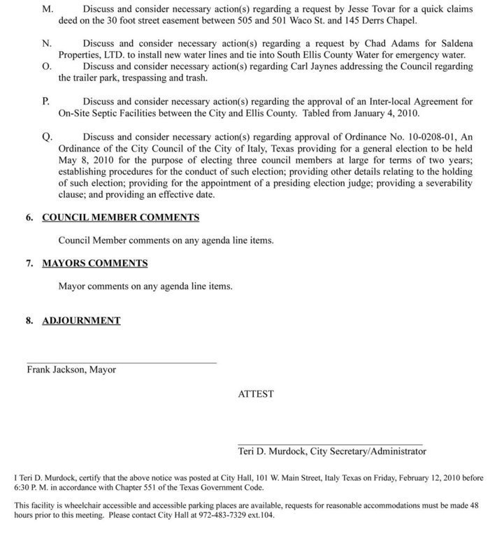 Image: Agenda-page 2