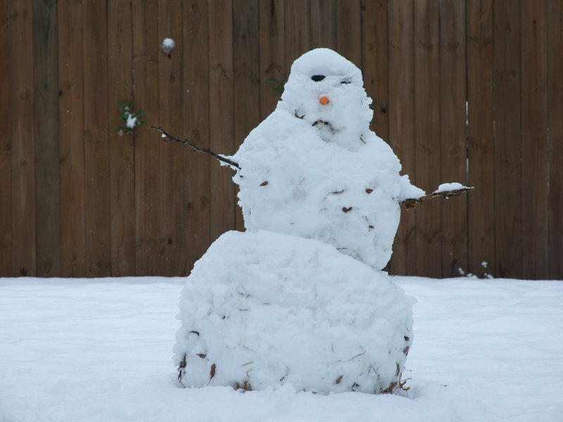 Image: Grumpy — He is waiting for the sun to shine because it will, you know.