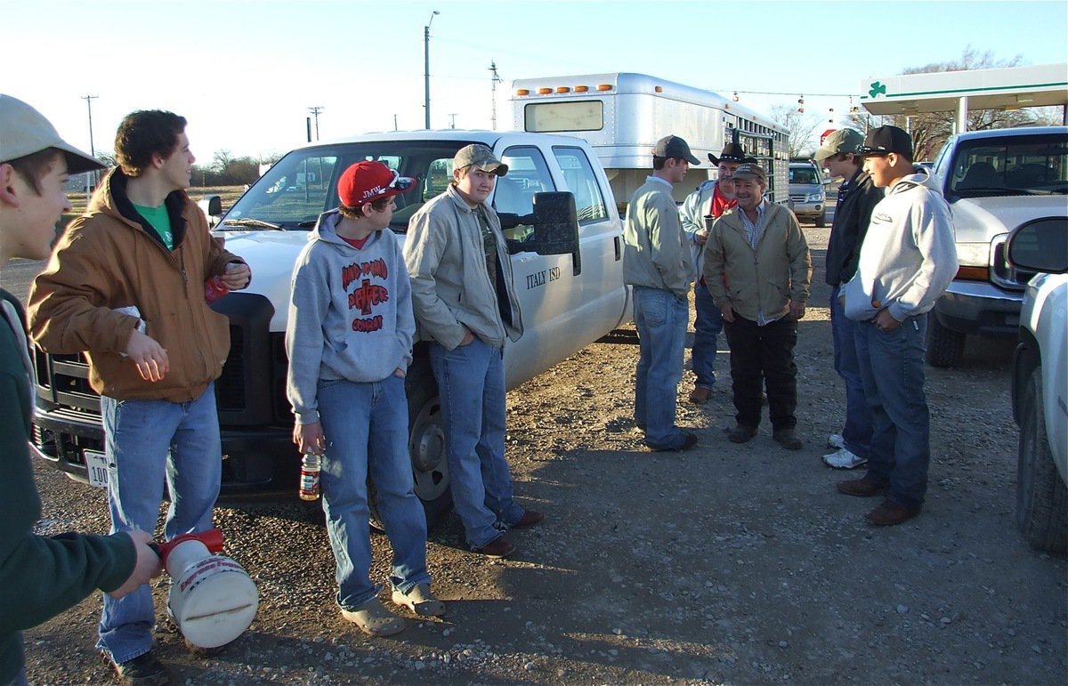 Image: Cattle drive — The Italy FFA will take a load of heifers to Fort Worth today, grab a bunk at a Hotel, return to Italy on Monday and then head back to the livestock show on Thursday with two trailer loads of steers.