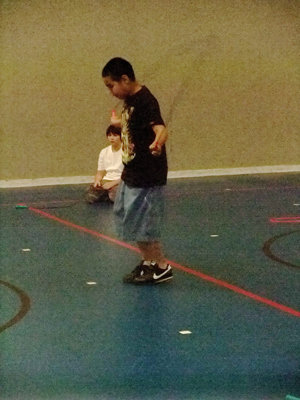 Image: Isidiro Perez — Isidiro Perez was runner up for the contest “Whose Rope Turns the Longest.”