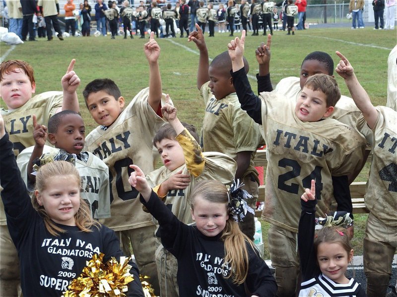 Image: We are the Superbowl Champions! B & C Teams bring it home