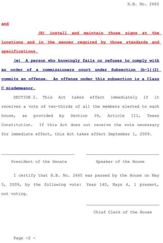 Image: House Bill 2665 – page 2