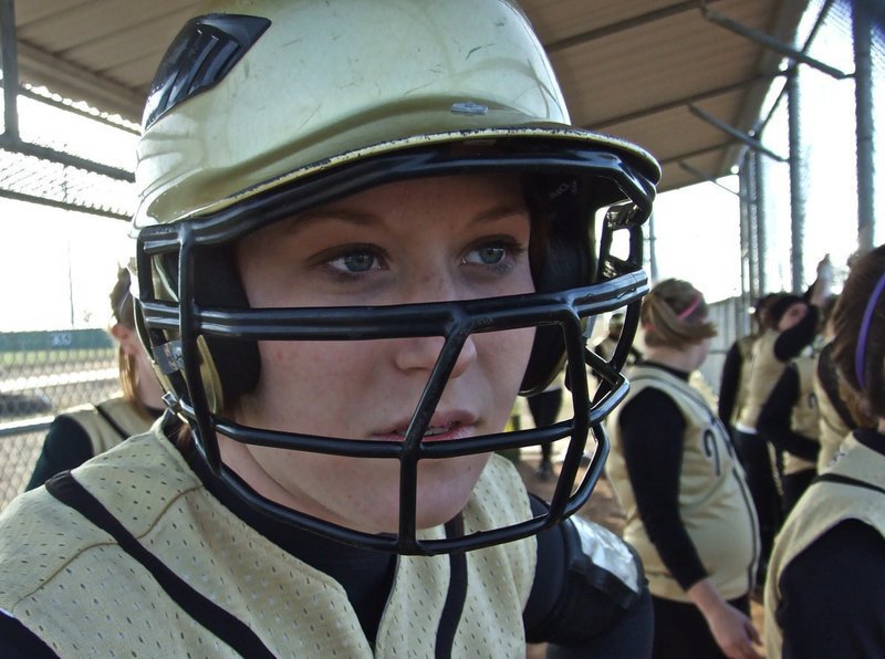 Image: Bailey spots the Lions — The eyes of a Lady Gladiator. Bailey Bumpus pierces through the dust covered battle field to locate the enemy.