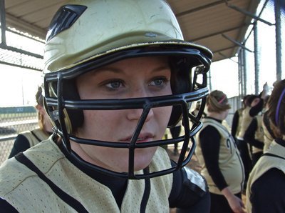 Image: Bailey spots the Lions — The eyes of a Lady Gladiator. Bailey Bumpus pierces through the dust covered battle field to locate the enemy.