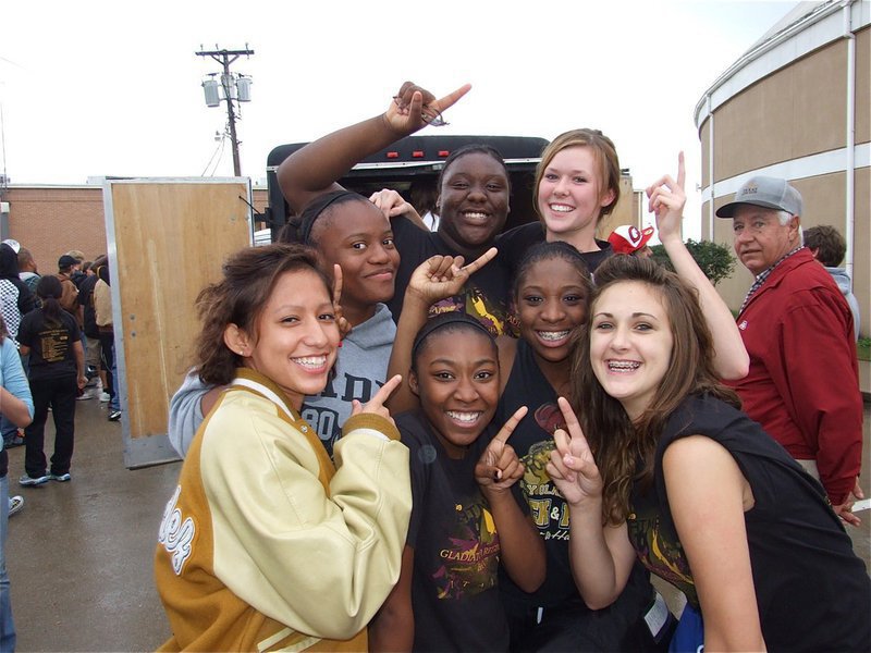 Image: Get the point? — The Gladiator Regiment Band and Flag Corp is #1!