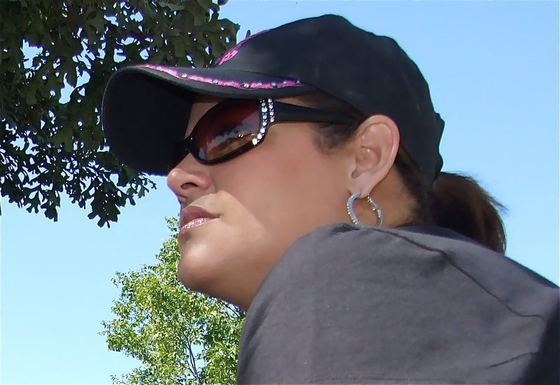 Image: Looking Back — Yvonne remembers what is was like back in the day as she sits with former classmates and talks about old times.