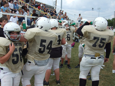 Image: Waterbreak — Even in a short game, you gotta have some water.