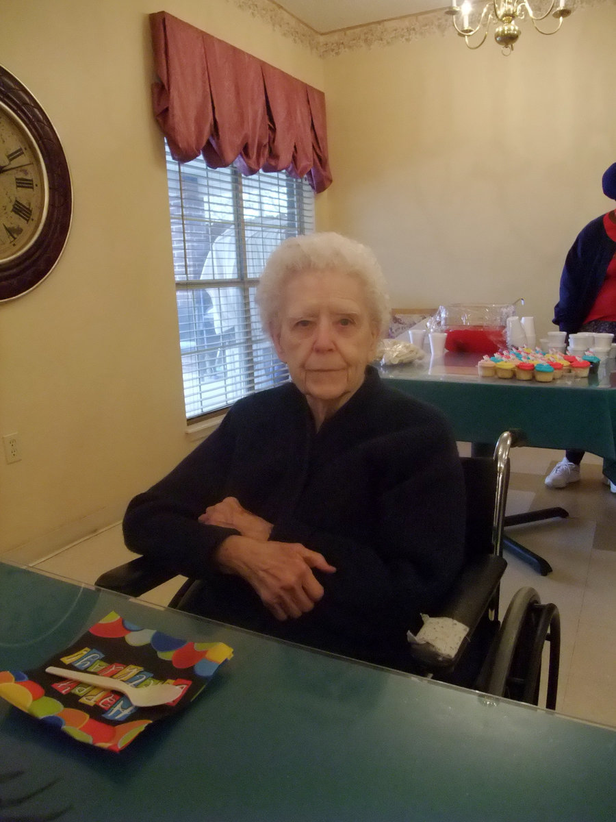 Image: Mattie Short, Birthday Girl — Mattie was ready for her cake!