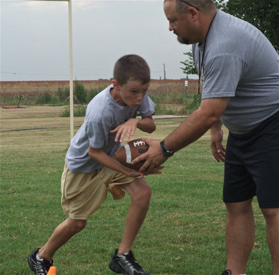 Image: Ty takes coach’s advice