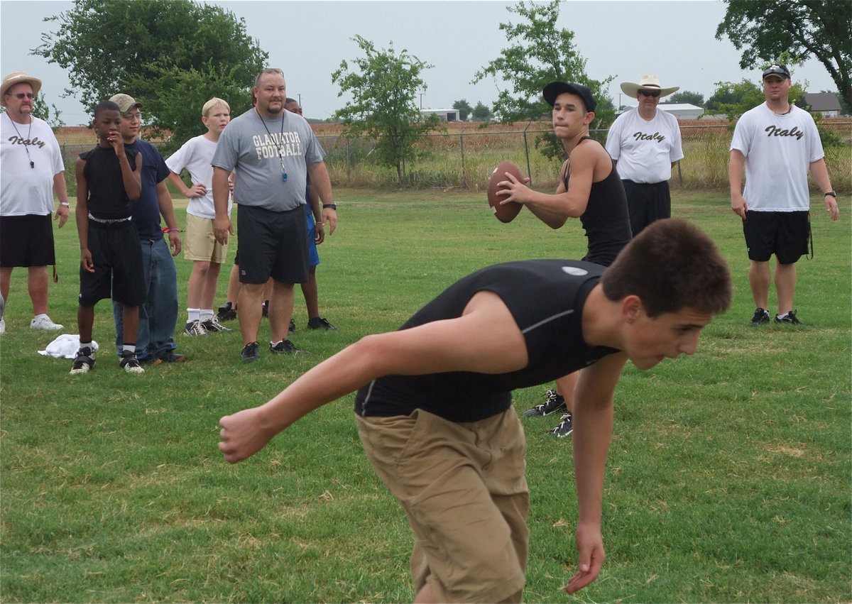 Image: Tony throws over Cody
