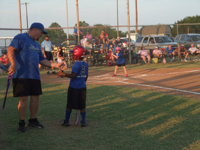 Image: Coach Evans inspires