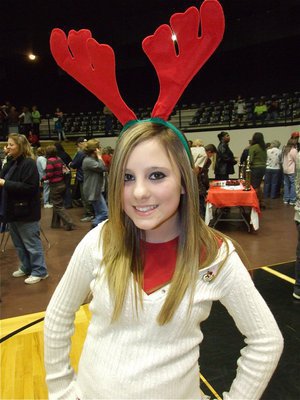 Image: Halee prances — Their were tubas, trumpets, flutes, drums, trombones, clarinets and antlers playing during the concert.