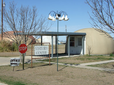 Image: Monolithic Visitor’s Center — This is the check in point for the rally sport cars.