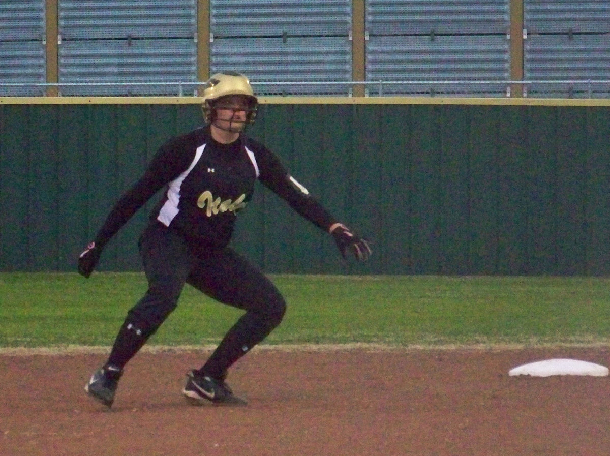Image: “Hey you, on two” — The Lady Gladiators took on the Rice Lady Bulldogs Monday night that resulted in a win for Italy!