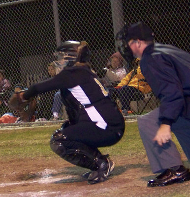 Image: Julia McDaniel — “Jules” had a solid outing behind the plate.