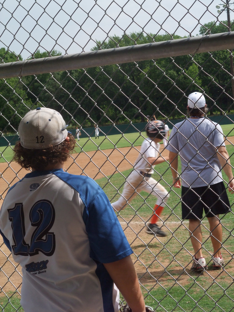 Image: Cheering for teammates