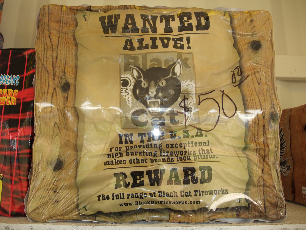 Image: Fun wanted — If fun is what you want then the Richards’ fireworks stand has a package just for you!