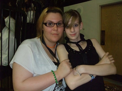 Image: Megan &amp; Lauren — Megan Buchanan and Lauren Herald are self-proclaimed “Band Geeks”.