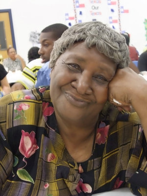 Image: We love our kids — Willie Mae Singleton along with other Milford faithful were in full force showing their appreciation to the kids for having such an exciting season.