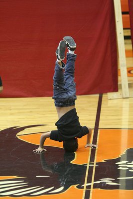 Image: Help please… — Break dancing that defied the laws of gravity.