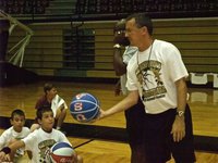 Image: Passing out b-balls