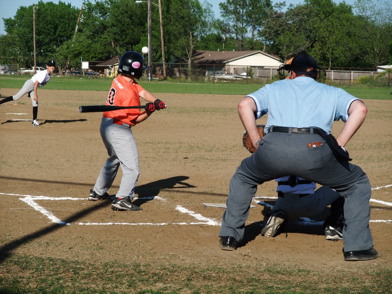 Image: Strike! — Both teams pitched well in their season openers.