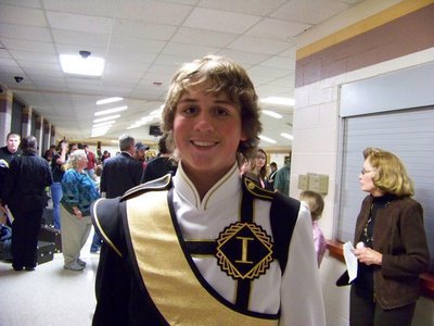 Image: Done! — Joe Mac Pitts is glad his hard work is over!