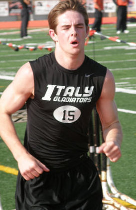Image: Ryan Ashcraft races to regionals — Ryan Ashcraft races into Regionals to compete in the 1600 meter run (1 mile)