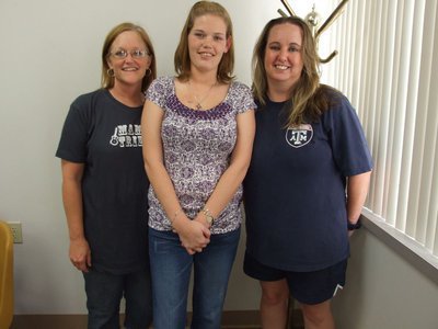 Image: Lisa, Casey, and Wendy — Lisa Phoenix, Casey Valdez and Wendy Frank. Lisa and Wendy did a terrific job in putting this benefit together.