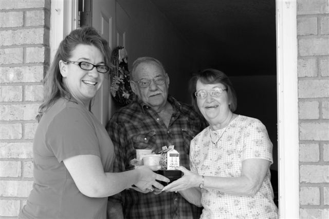 Image: Meals-on-Wheels Volunteer — Volunteers are the “eyes and ears” of Meals-on-Wheels, checking on the homebound elderly.