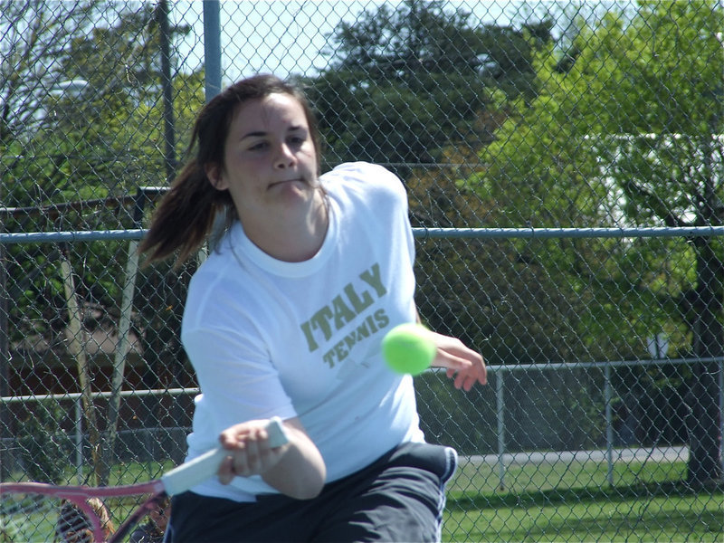 Image: Power and finesse — Kaytlyn Bales combines raw strength with a love for the game.