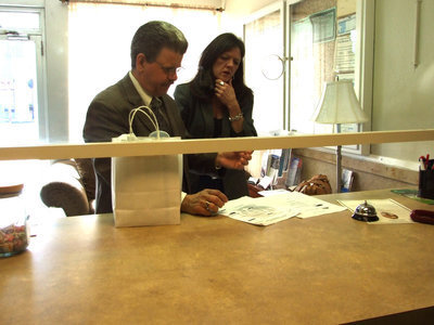 Image: The Map — They are figuring out their route to deliver the meals.