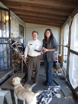 Image: We’re Here — Jerry and Terry ready to provide lunch.