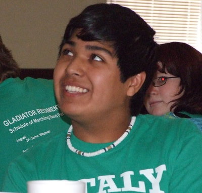 Image: CJ Enriquez is all smiles