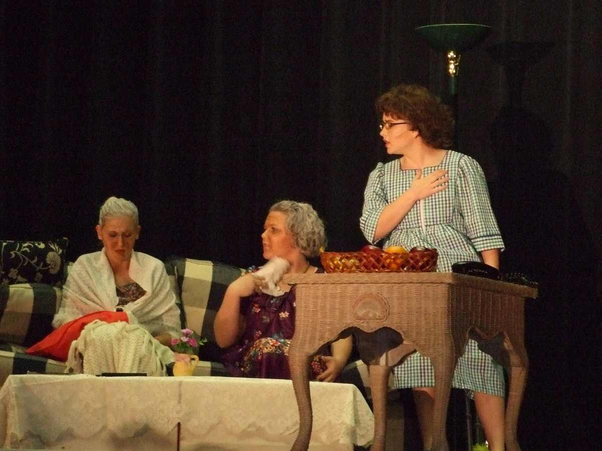 Image: Matron Pays A Visit — Big discussion on who could have “dunnit”.