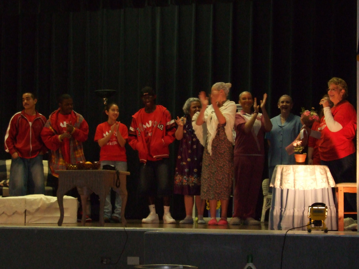 Image: Cast and Crew — The play is over. Job well done!