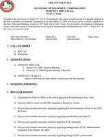 Image: Italy EDC Agenda — March 23, 2009 Agenda