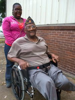 Image: H. C. Macintyre — “I was in the World War II Marine Corp. I spent the majority of my time in Guam. We were on stand-by when they dropped the bomb.”