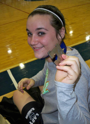 Image: Kaytlyn Bales — Kaytlyn Bales will compete this weekend at the Forney Powerlifting Meet in hopes of earning a trip to compete at the State level.