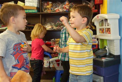 Image: Playing house