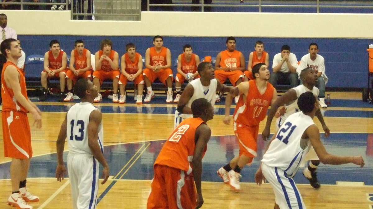 Image: Eagles Rebounding — The Avalon Eagle seniors always come ready to play hard!