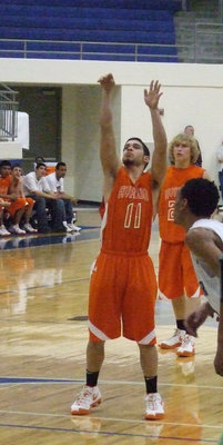 Image: SENIOR #11 — Romero makes all his shots look so easy.