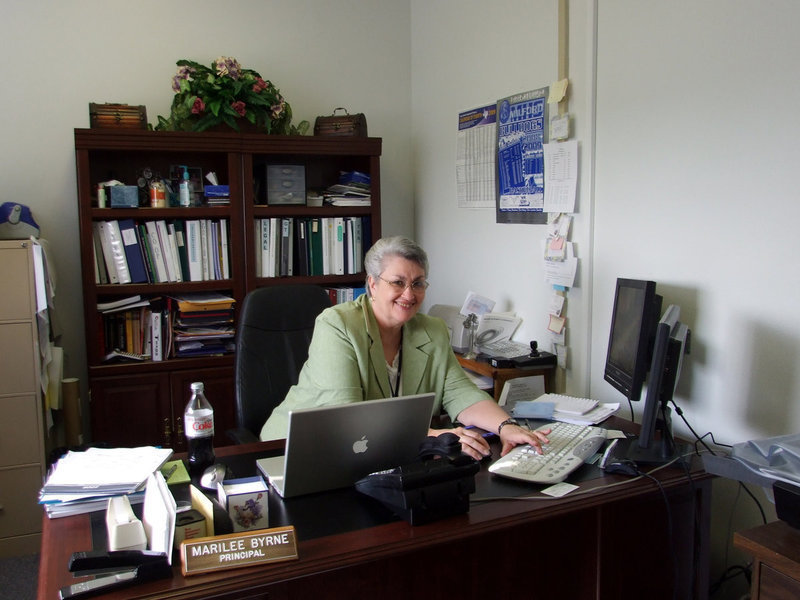 Image: Marilee Byrne — Marilee Byrne (Milford ISD Principal), said," I am for anything that will enhance the student’s awareness of music and the importance of music in their lives."