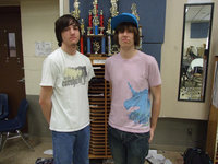 Image: Helms and Vlk — Helms, Vlk and Tess Clark won honors this year. Vlk will compete in the Texas State Solo & Ensemble Contest on Memorial Day weekend.