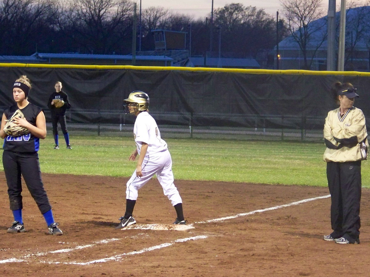 Image: Alma Suaste — Alma batted a .500 during this evenings contest.