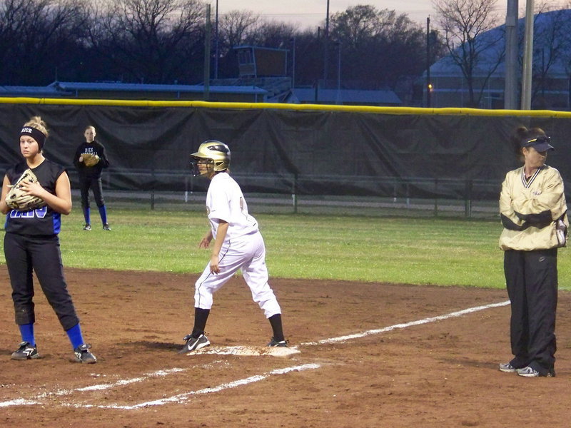 Image: Alma Suaste — Alma batted a .500 during this evenings contest.