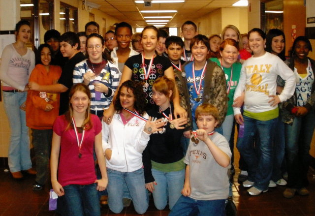 Image: 7th & 8th grade Junior High UIL Competition participants