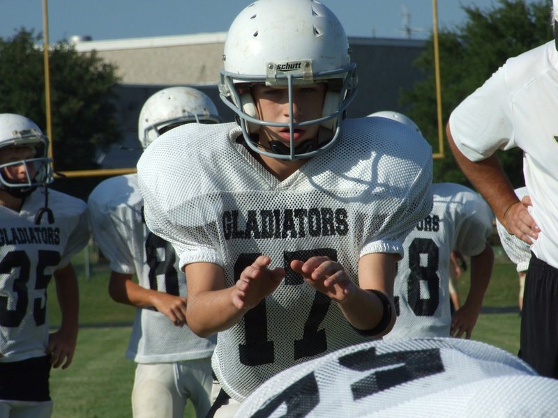 Image: Ryan Connor — Ryan sets up in the shotgun formation just like the New York Jets.
