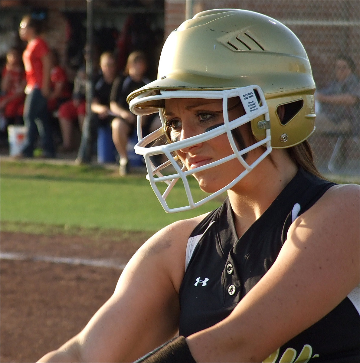 Image: Beets looks determined — Breyanna Beets looks determined to make something happen.