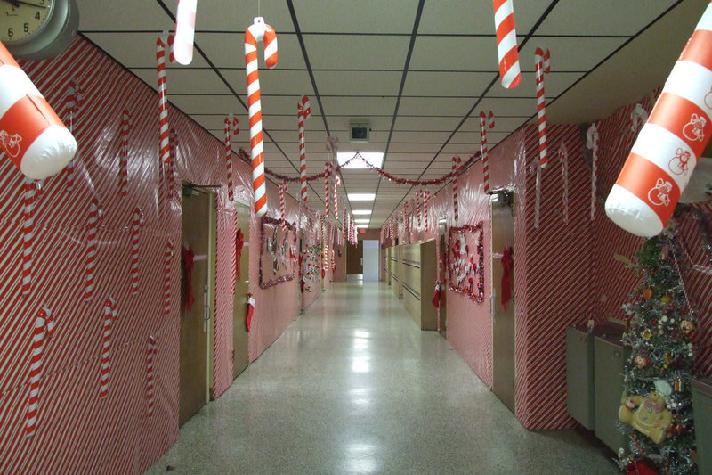 Image: Stripes galore — Each class worked hard on their theme. Don’t stare too long at the stripes-dizziness ensues.